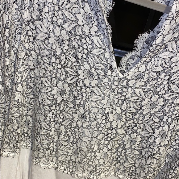 WHITE LACEY FREE PEOPLE DRESS - Picture 3 of 5